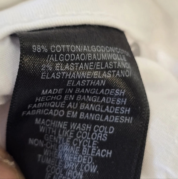 Jones New York Lexington Capri Jeans Sz 12 White Women Sculpt Shaper 34x24 - Picture 14 of 14